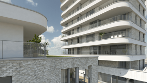 render B-Blocks appartementen